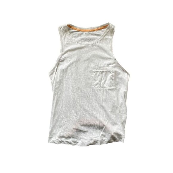 ATHLETA Women's Organic Daily Bungee Tank Top White Size Medium - Picture 3 of 5